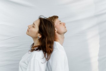 Na zdjęciu: Kobieta i mężczyzna.