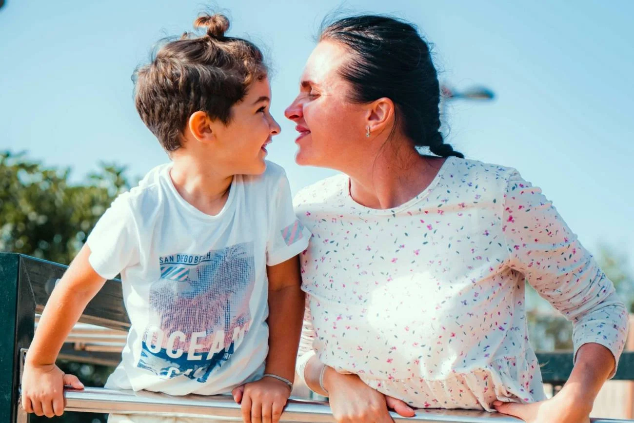 mama z synem