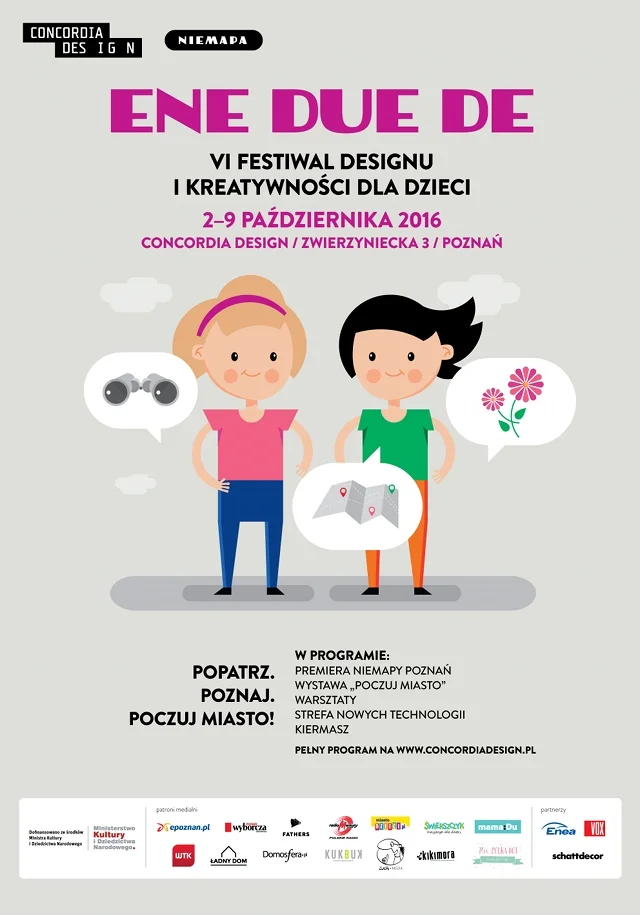 Festiwal Designu i Kreatywności dla Dzieci Ene Due De