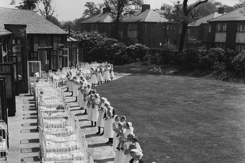 Tak wyglądały początki fototerapii