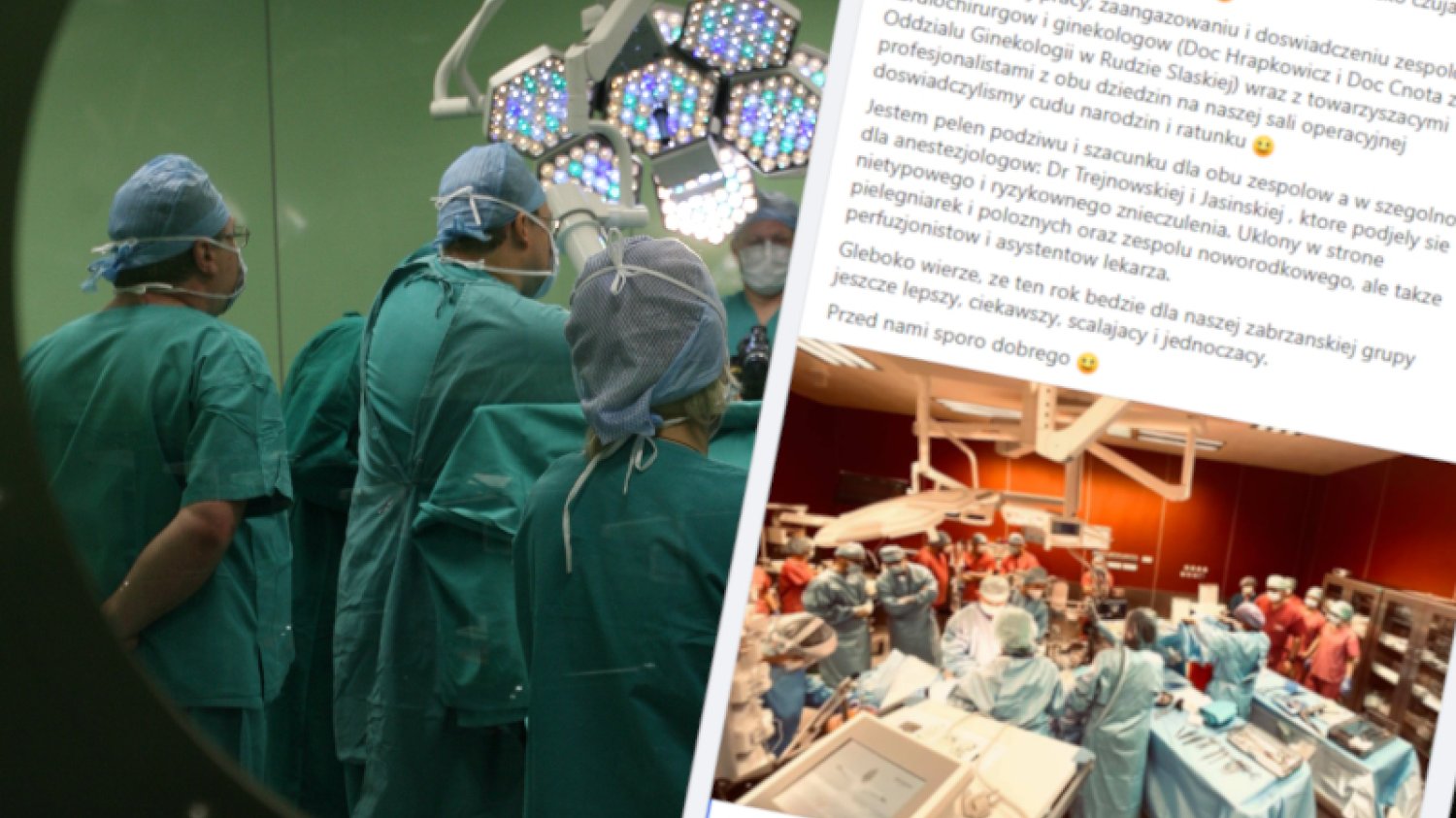 Skomplikowana ciąża i operacja aorty w Zabrzu