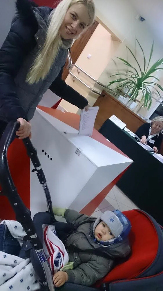 Mateusz, Kasia i Tadeusz po głosowaniu