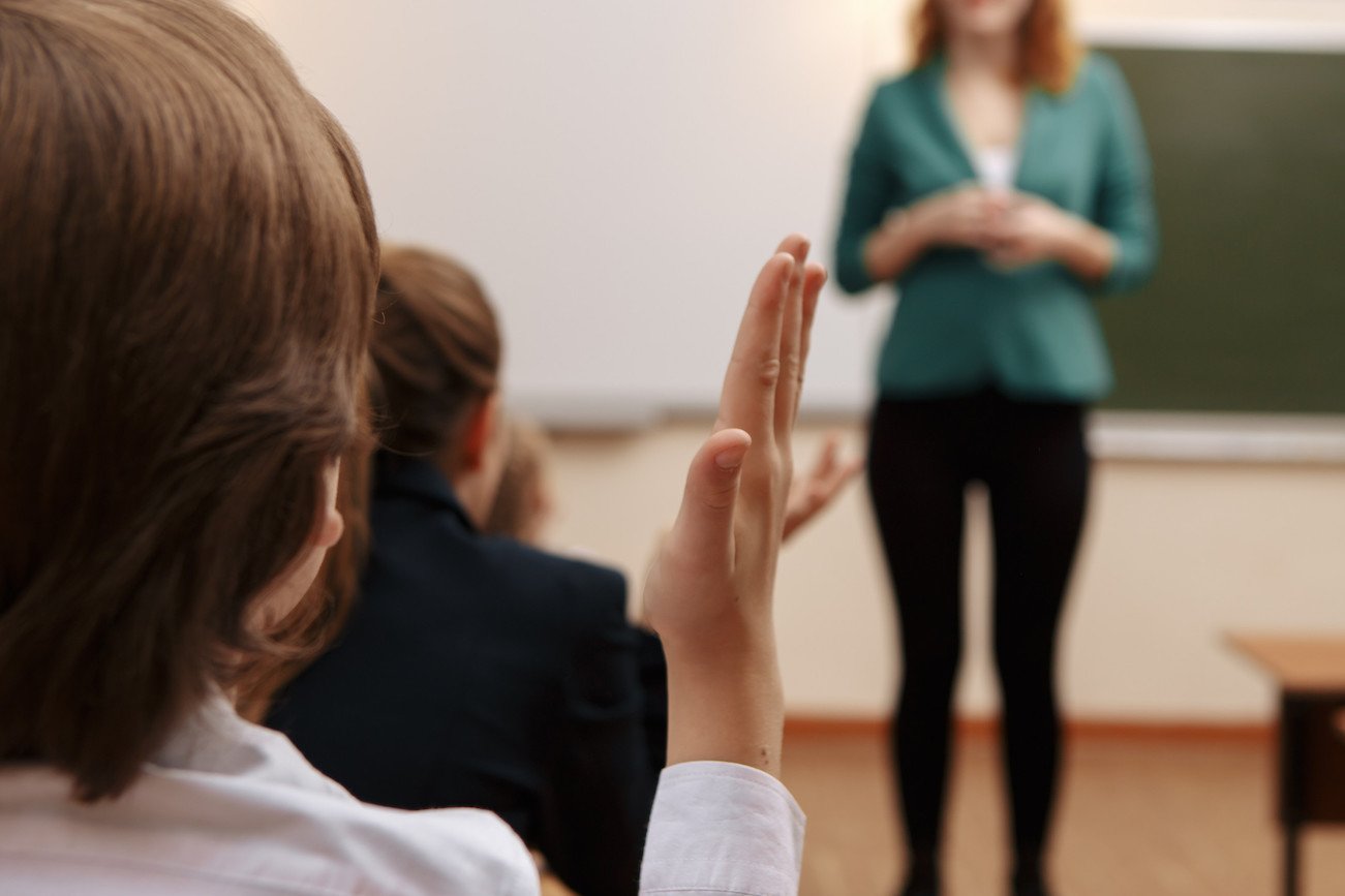 nauczycielka w klasie