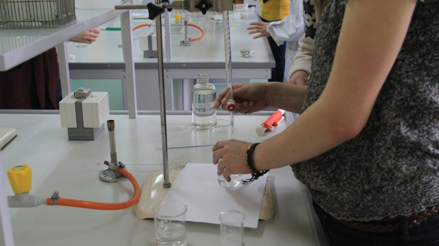 Lekcja chemii