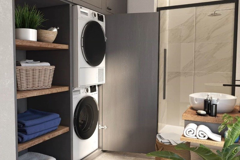 Beko SLim to suszarki zaprojektowane tak, by zmieściły się nawet na małej przestrzeni