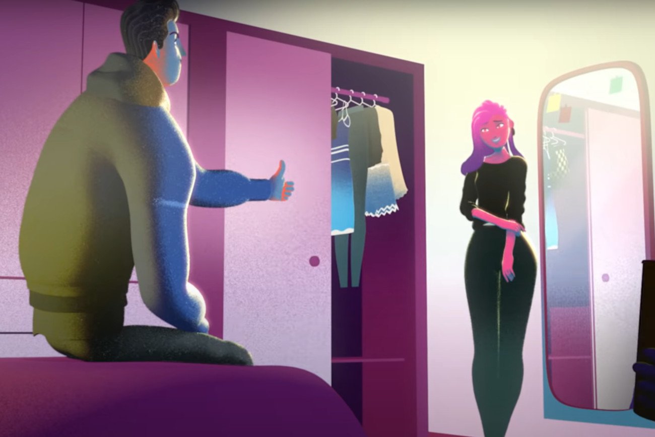 Animacja dla matek i córek o nadużyciach w związku, czym jest miłość