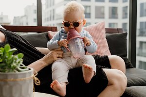 Kubek niekapek od Canpol babies sprawdza się.