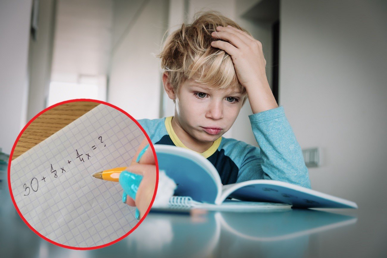 Zadanie z matematyki dla 5 klasy zszokowało rodziców. Od czego tu w ogóle zacząć?