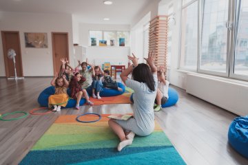 Dzieci w przedszkolu