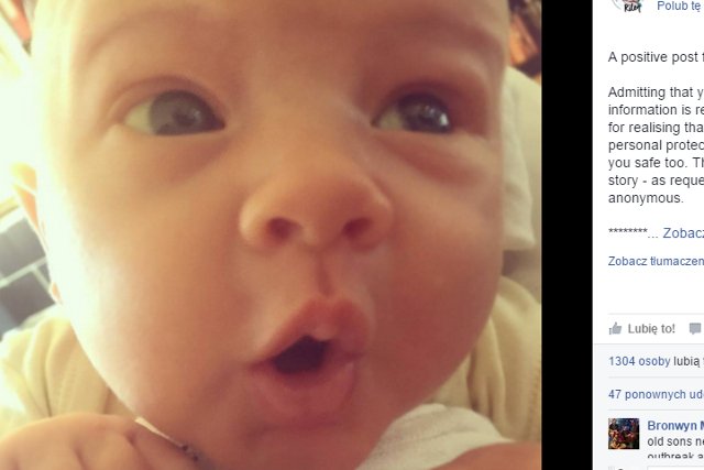 Fot. Screen z Facebooka / [url=https://www.facebook.com/lightforriley/photos/pb.1417807785196665.-2207520000.1452773510./1526378467672929/?type=3&theater] Light for Riley [/url]