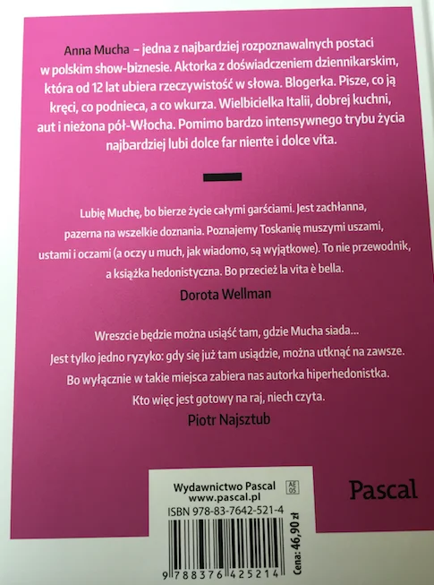 Toskania, że Mucha nie siada