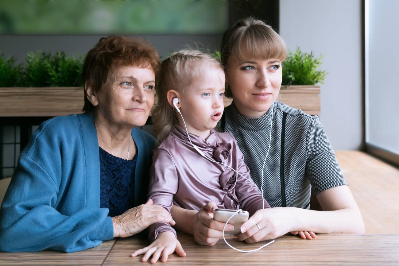 Kobiety z 3 pokoleń. Kobiety z 3 pokoleń.