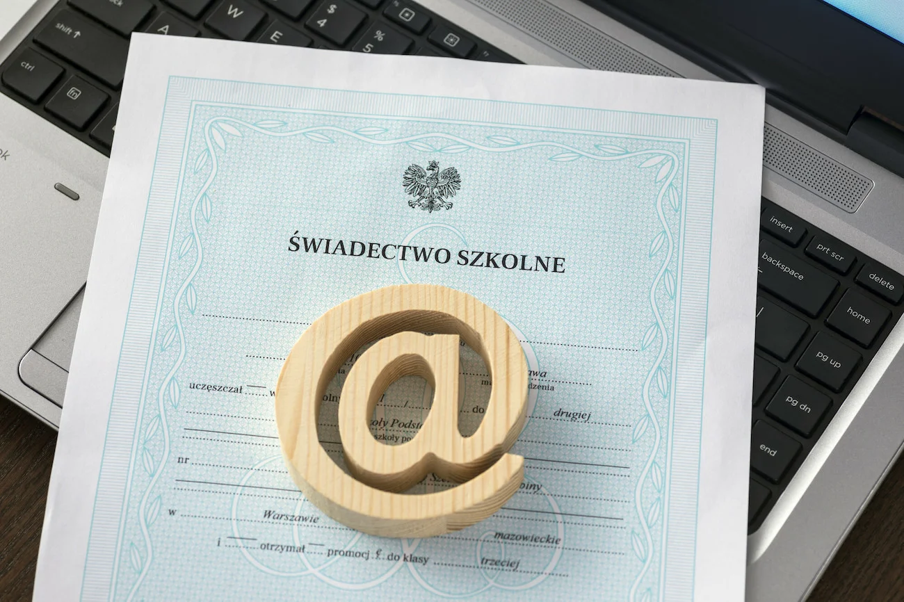 świadectwo oceny zachowanie