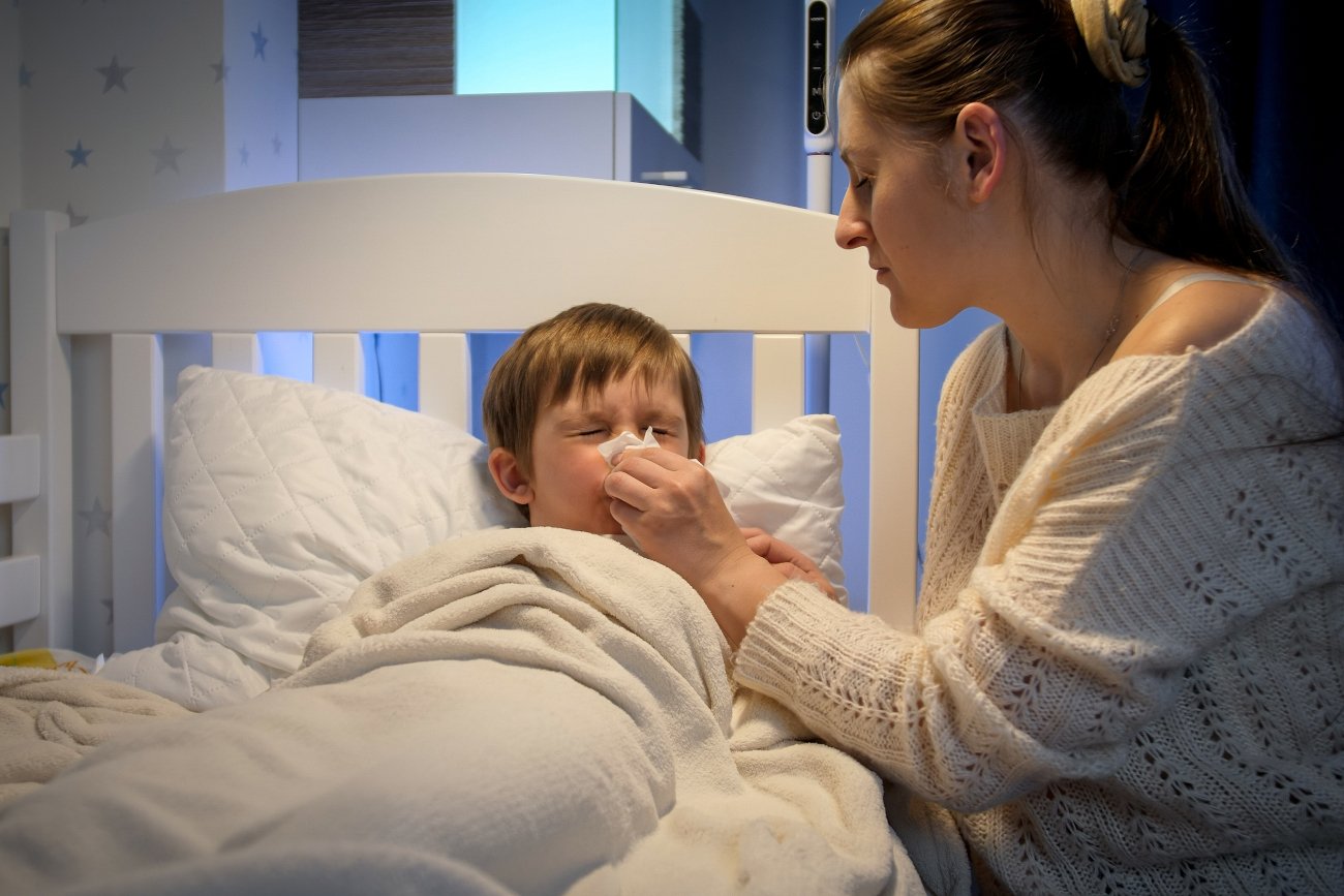 domowe sposoby na katar, jak szybko pobyć się kataru u dziecka