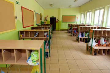 szatnia w przedszkolu