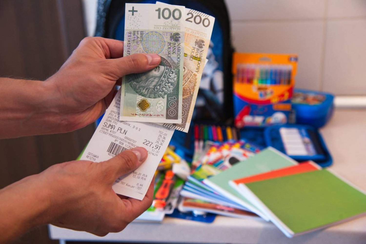 szkolna wyprawka za 300 plus