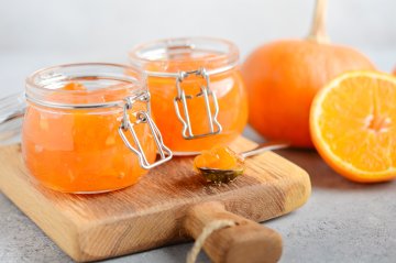 Dżem z dyni, przepis na dżem z dyni, przepis na konfiturę dyniową, prosty dżem z dyni, do czego pasuje dżem z dyni, dżem z dyni i pomarańczy
