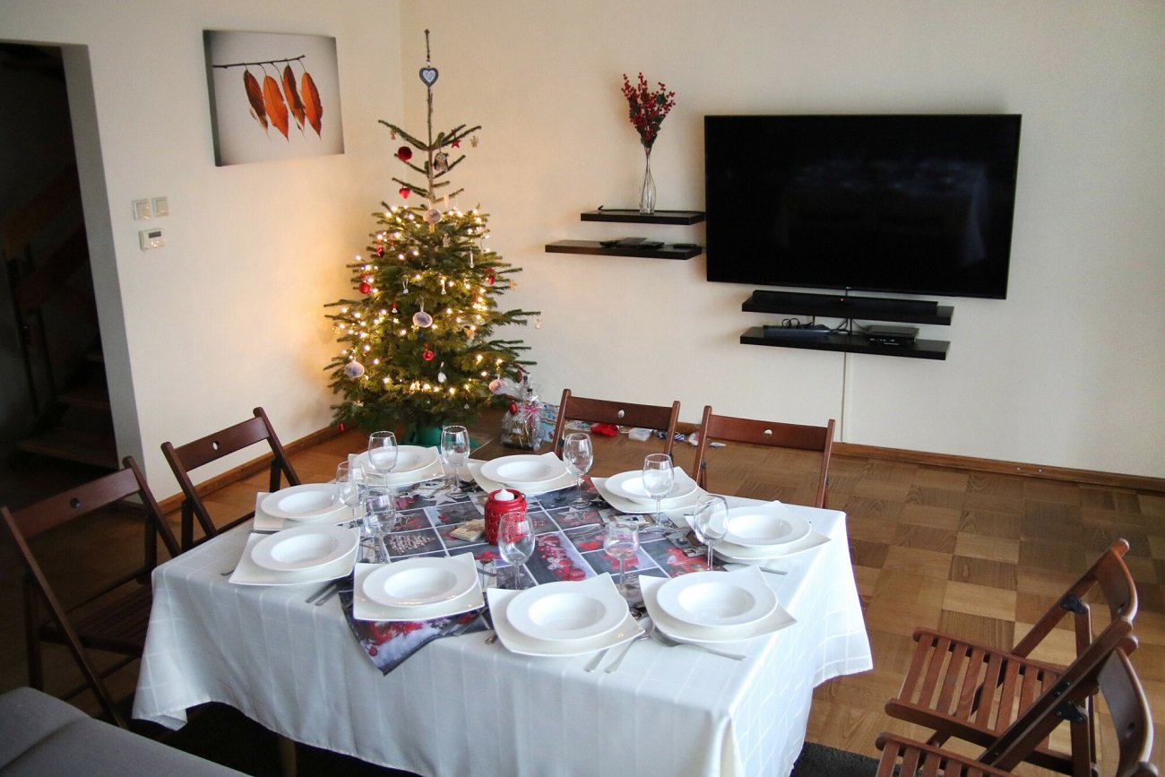 W te święta zamierzam odpocząć. W moim rodzinnym domu były tradycyjne święta.