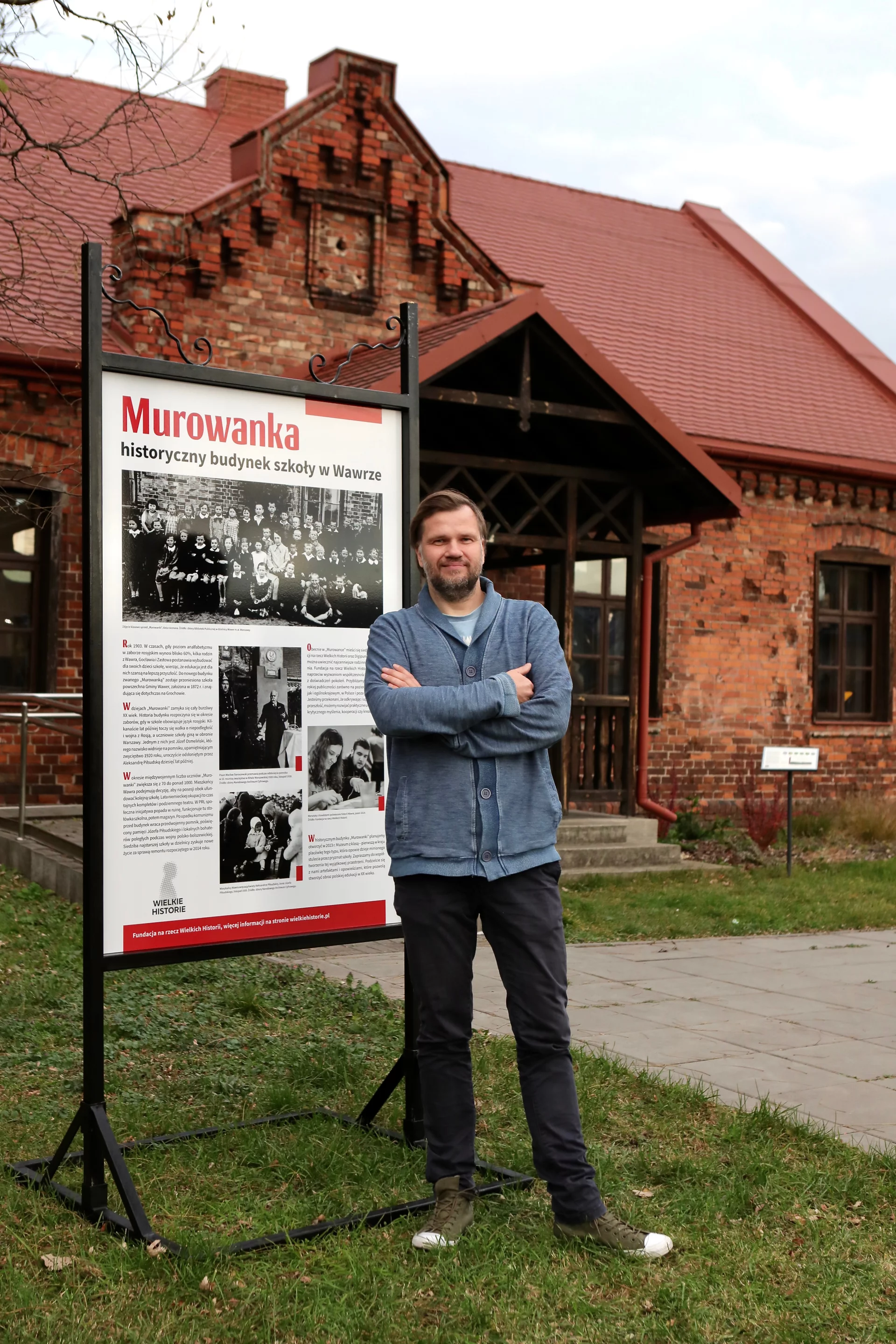 Murowanka - historyczna szkoła na Wawrze