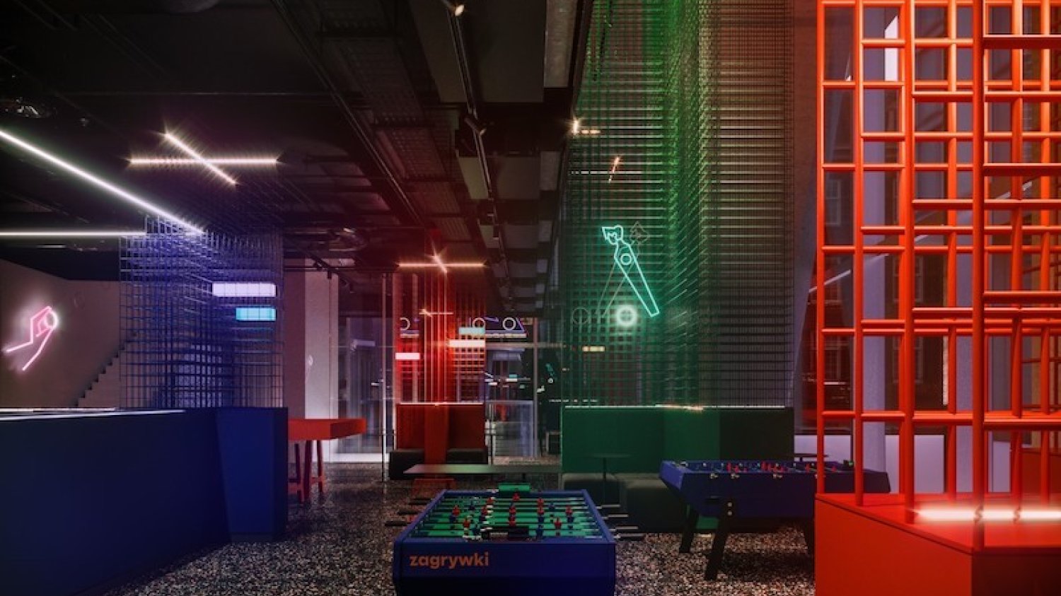 Bar Zagrywki ma klimat rodem z serialu "Stranger Things"