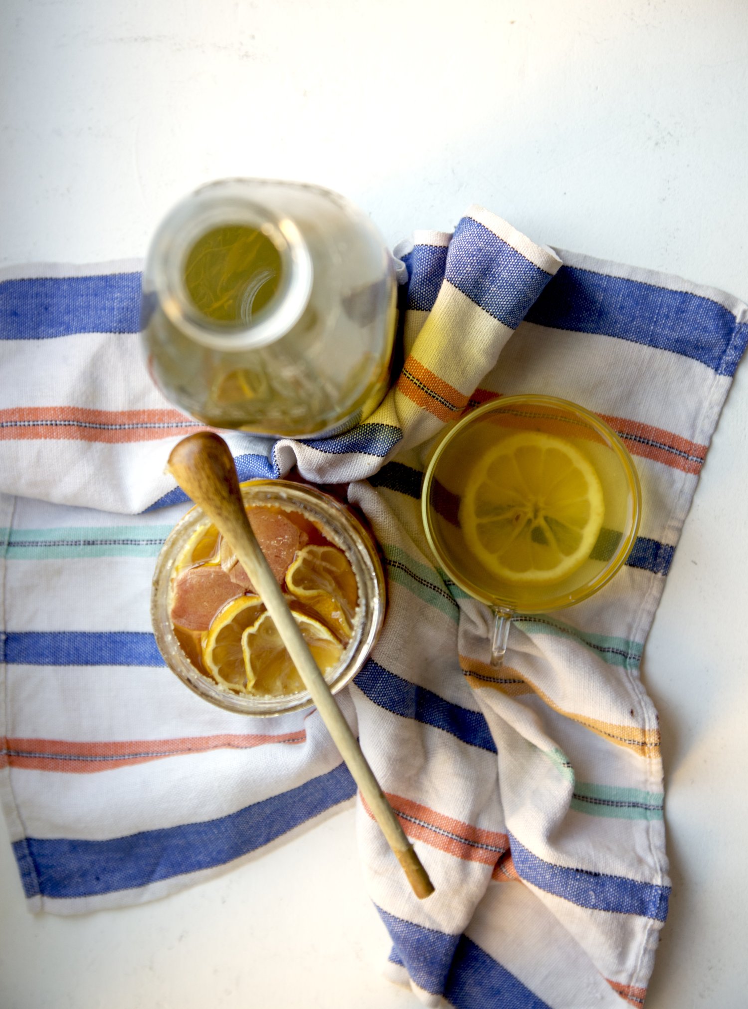 syrop cytrynowo- imbirowy