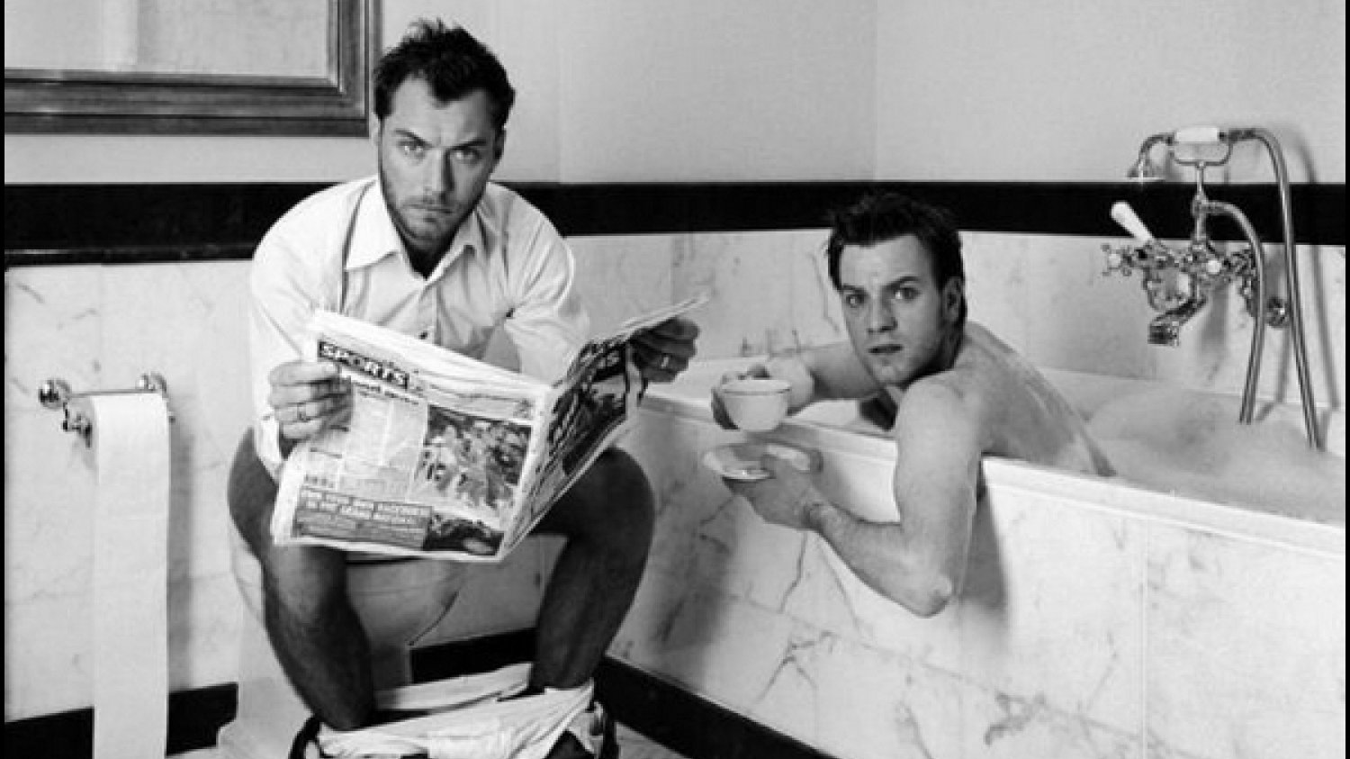 Jude Law i Ewan McGregor w sesji Lorenzo Agiusa