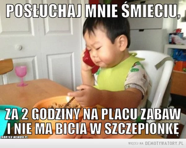 Kolejny demotywator - tym razem pokazujący dzieciństwo od nieoczywistej strony