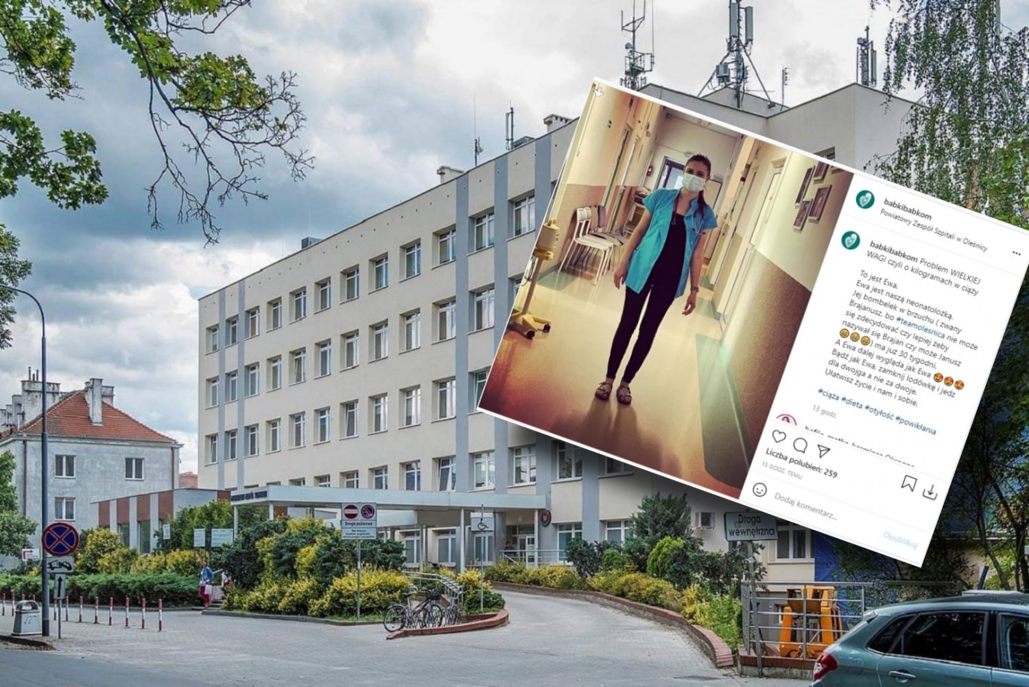 Wpis oddziału ginekologiczno-położniczego z Oleśnicy zbulwersował kobiety.