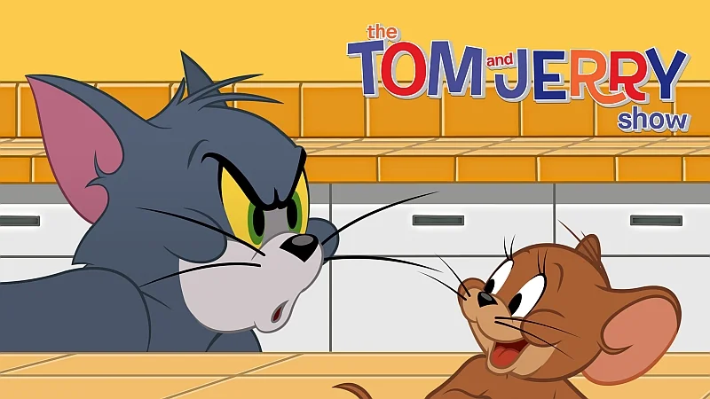 Grafika promocyjna 5 sezonu "Tom i Jerry Show"