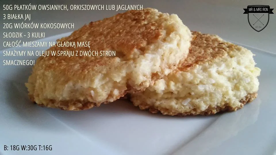 Kokosanka z płatków owsianych