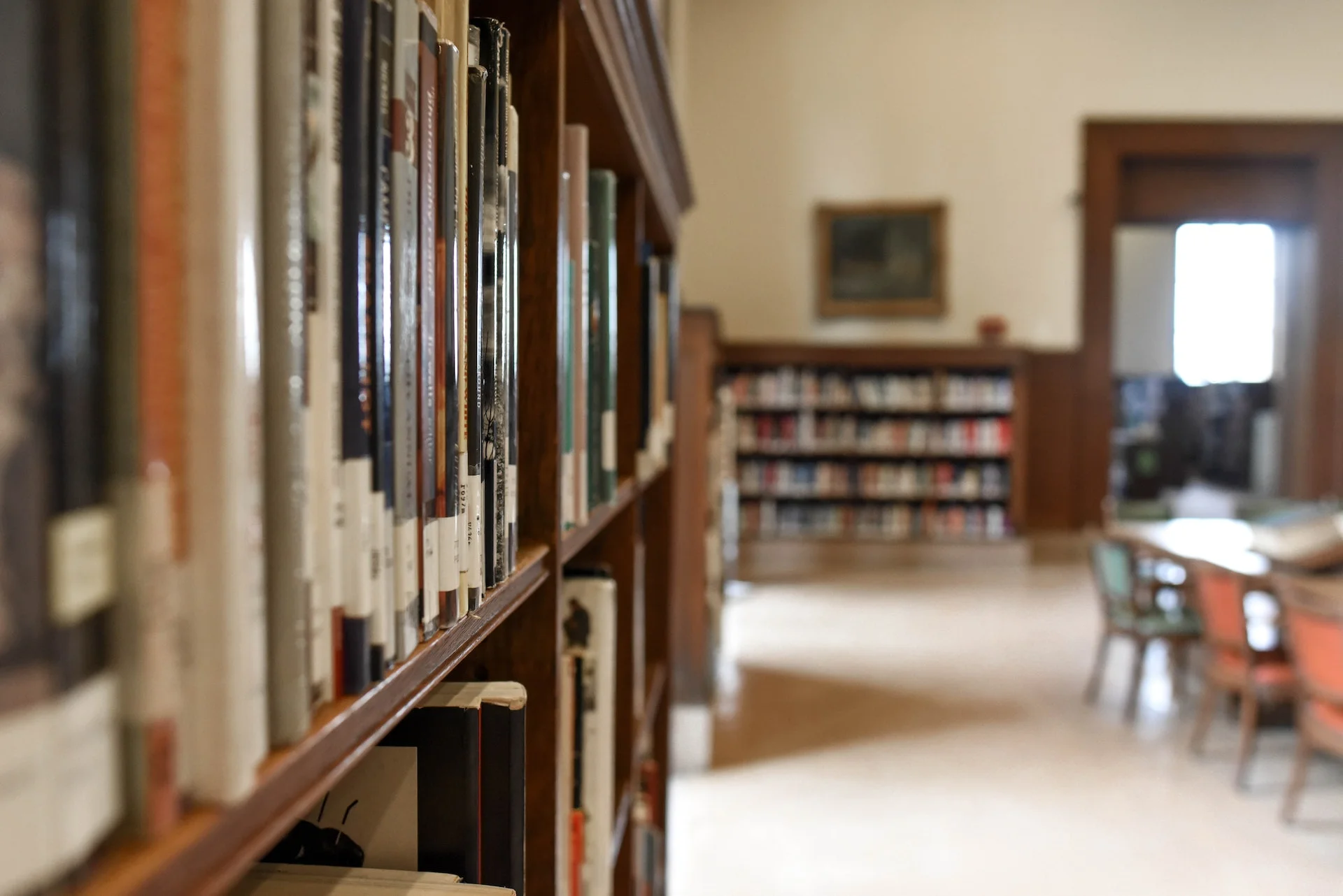 Biblioteka szkolna.