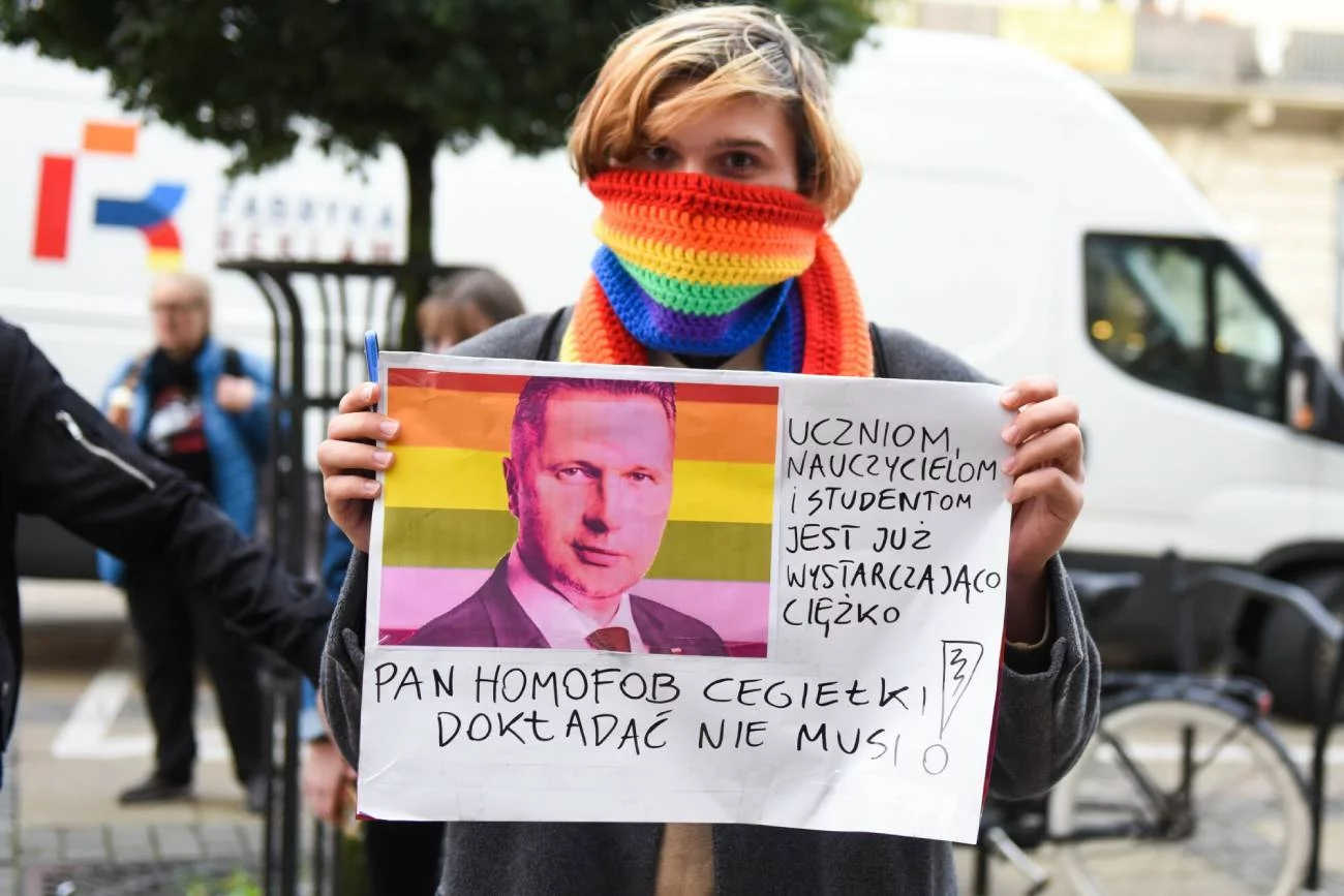 tęczowy piątek, szkoła, minister czarnek, przemysław czarnek, LGBTQI, społeczność LGBT, homofobia