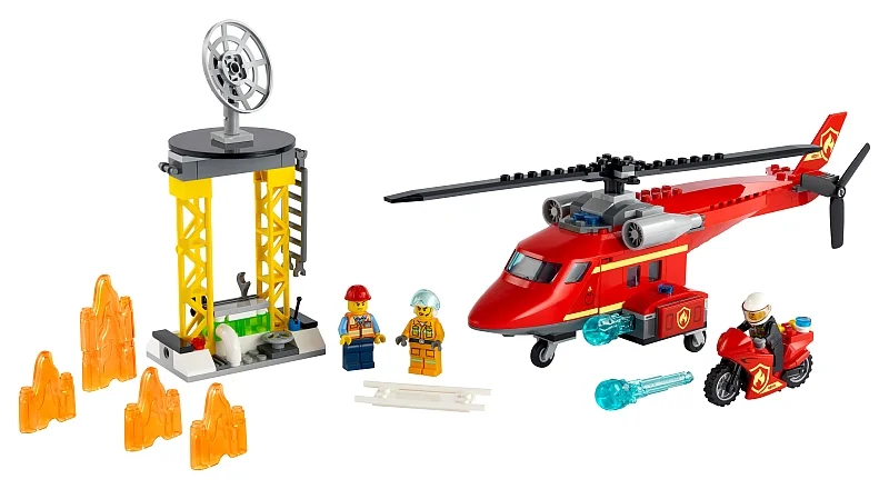 LEGO City Strażacki helikopter ratunkowy (#60281)