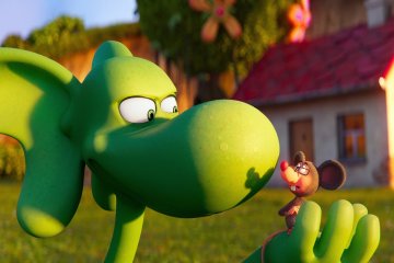 Kadr z filmu "Smok Diplodok", który swoją premierę będzie miał już tej jesieni.