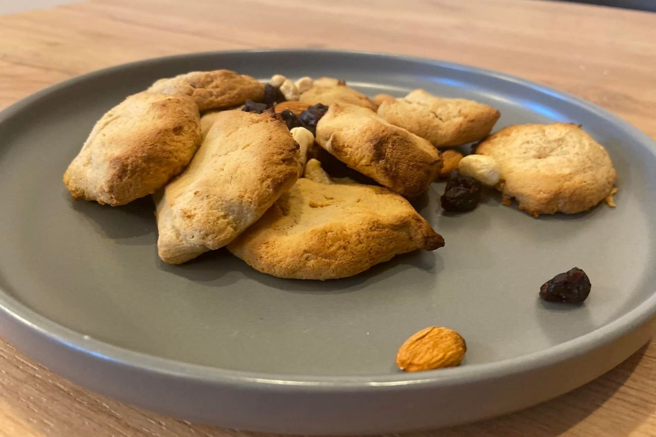 Ciasteczka orzechowo-waniliowe