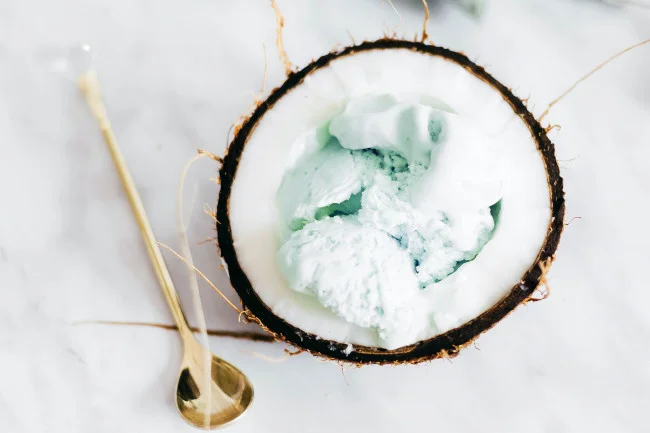 Domowe lody kokosowe - przepis