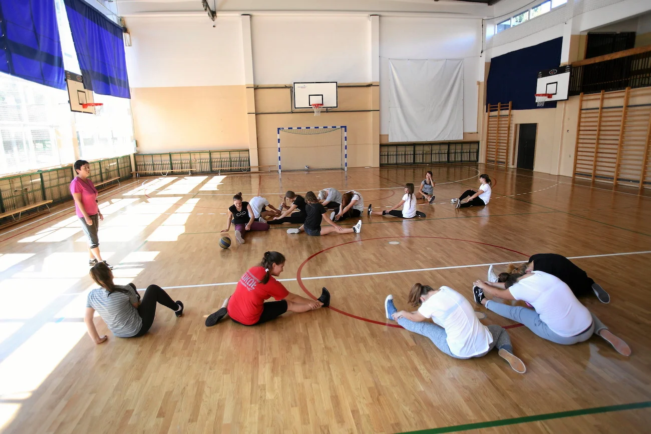 szkoła WF sport trening