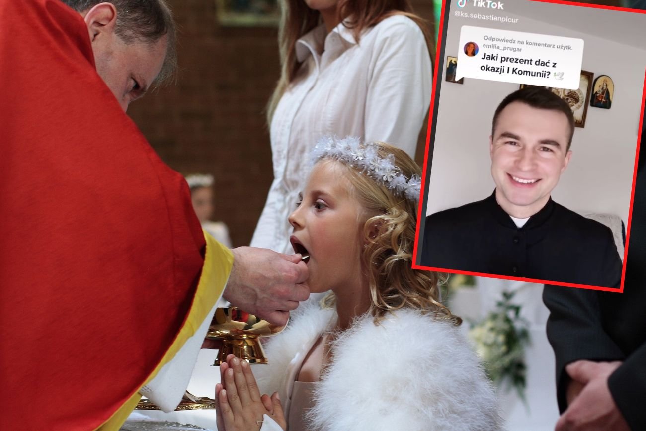 prezent na komunię dla dziecka
