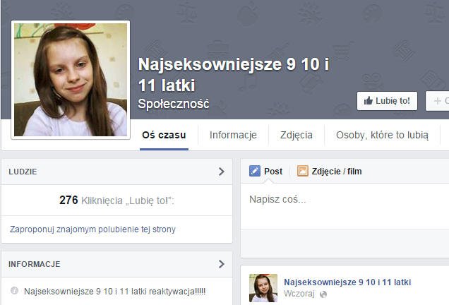 Tak wygląda fan page jednej ze stron, które wywołały w sieci duże zamieszanie.