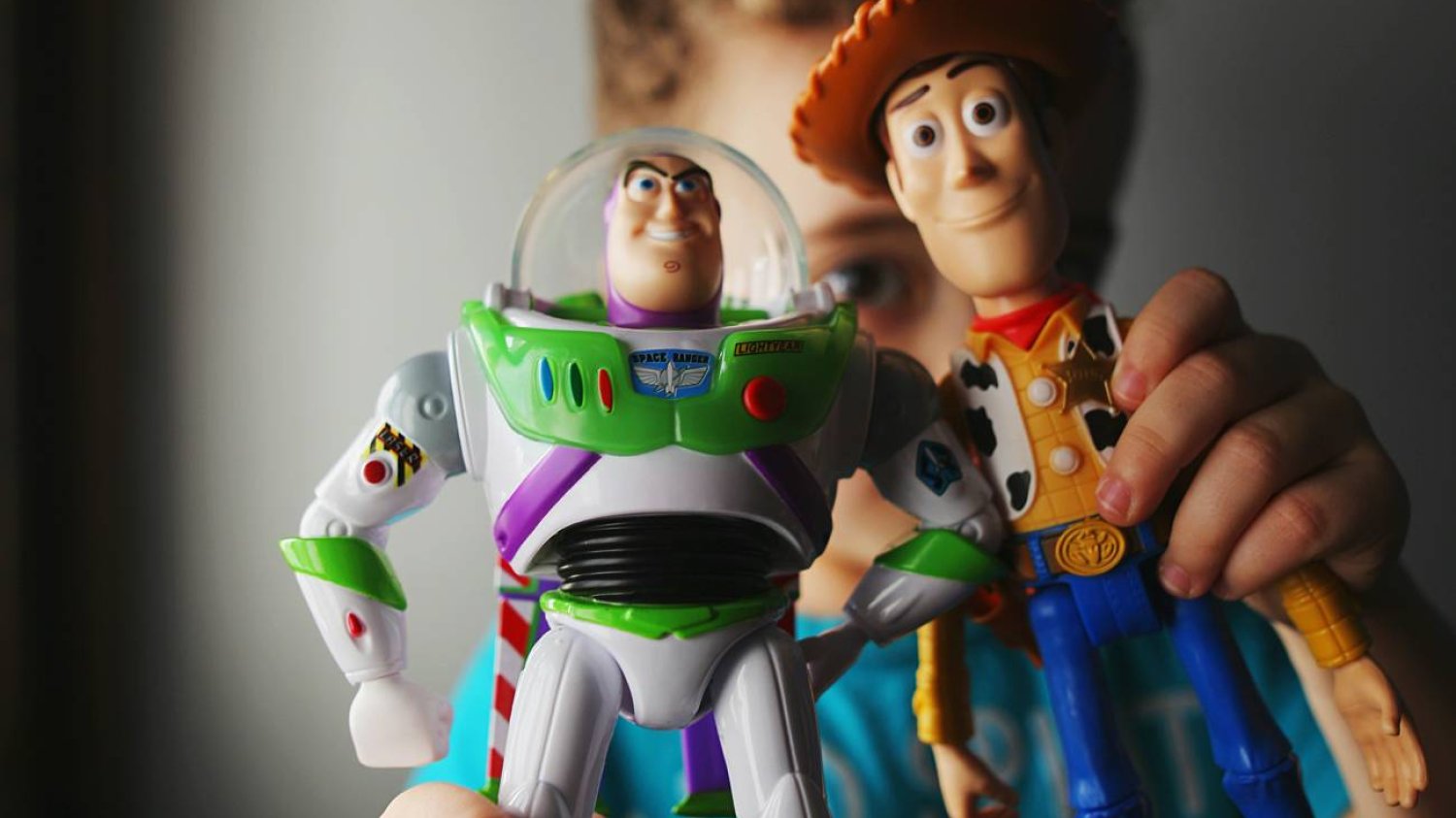 Postacie z bajki "Toy Story", popularnej w latach 90.