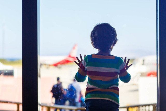 5-latek aresztowany na lotnisku.