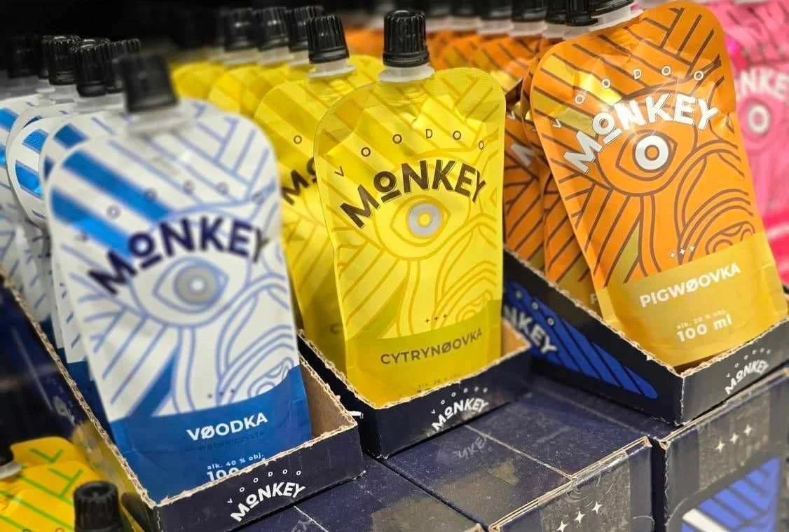alkohol saszetki