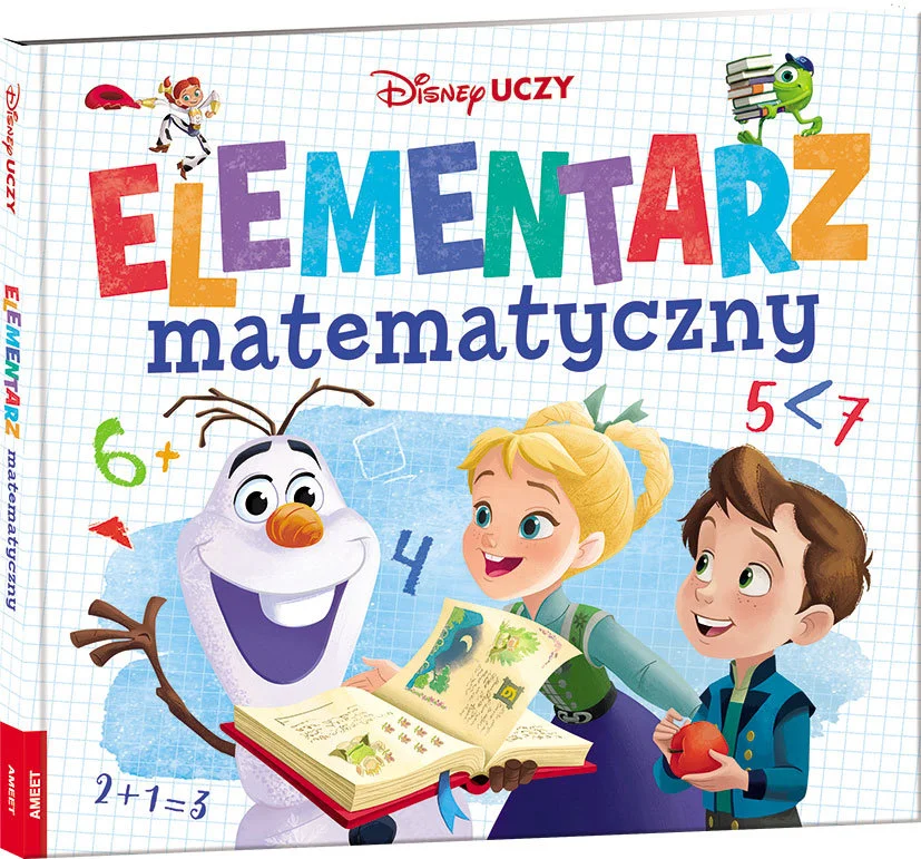 Książka edukacyjna z cyklu "Disney Uczy"