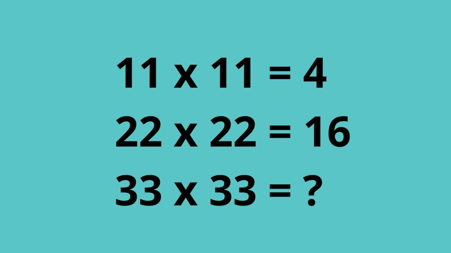 Zagadka matematyczna Zagadka matematyczna