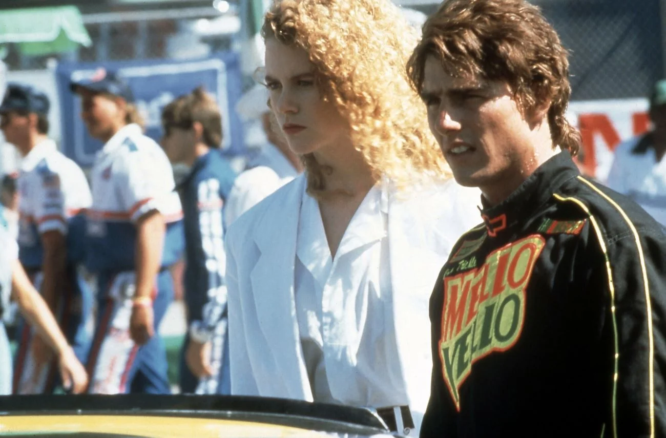 To właśnie na planie filmu "Szybki jak błyskawica Nicole Kidman Tom Cruise