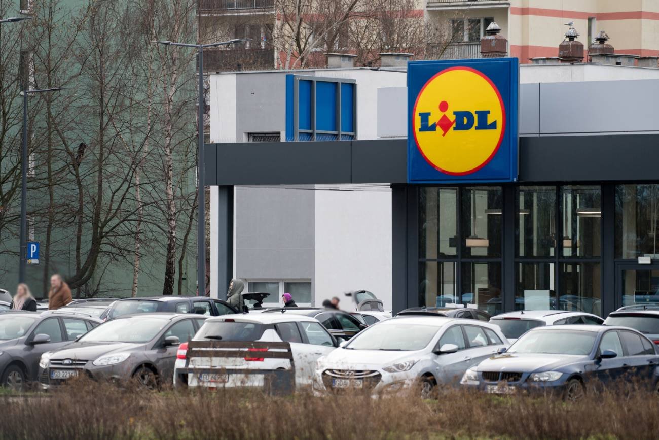 Sklep sieci Lidl.