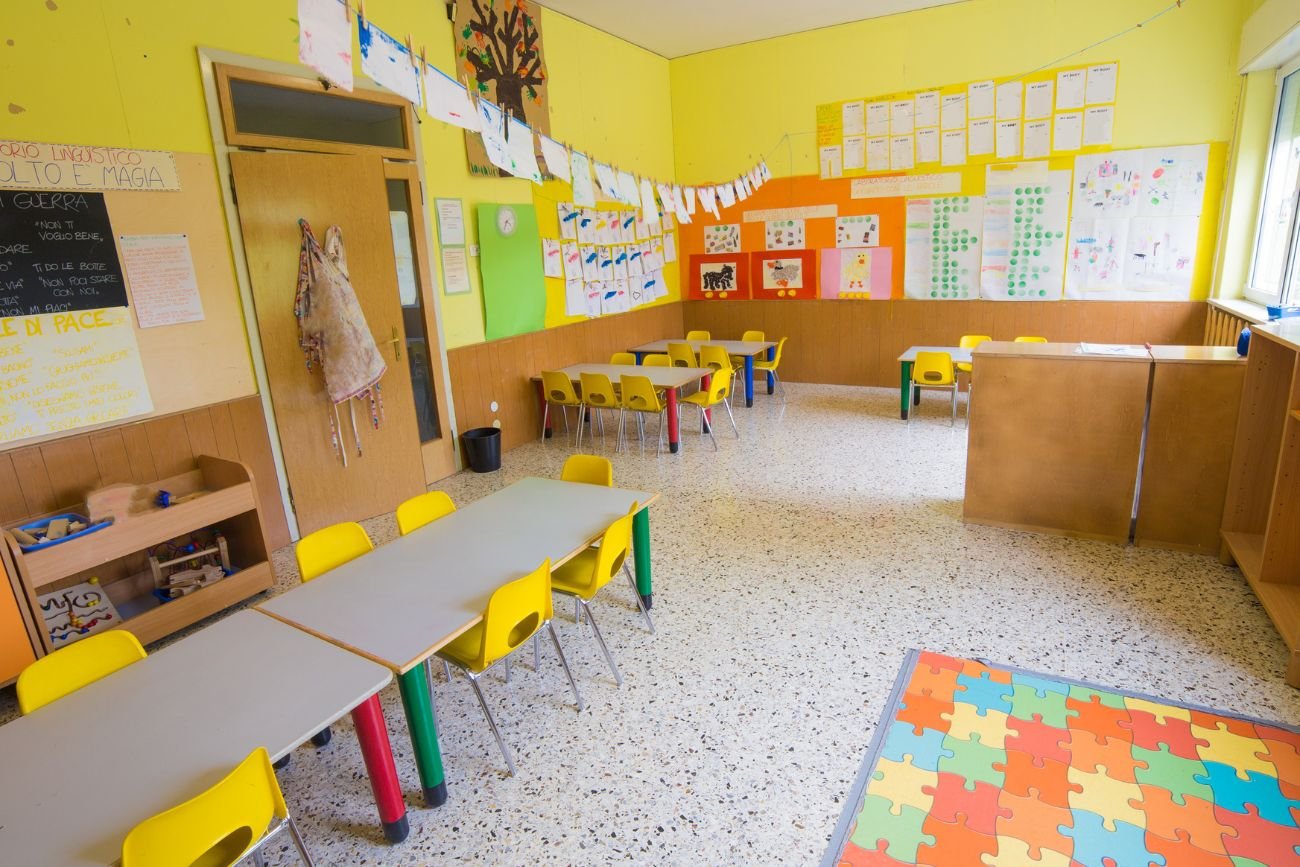 sala w przedszkolu