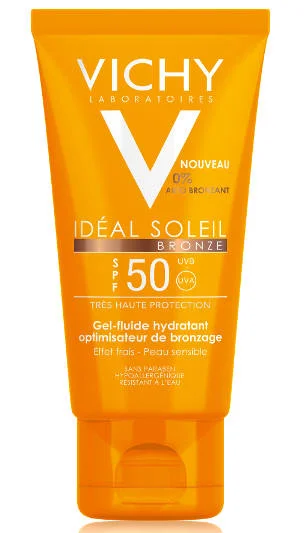 Żel - fluid z wysokim filtrem SPF 50 Ideal Soleil Vichy / apteki
