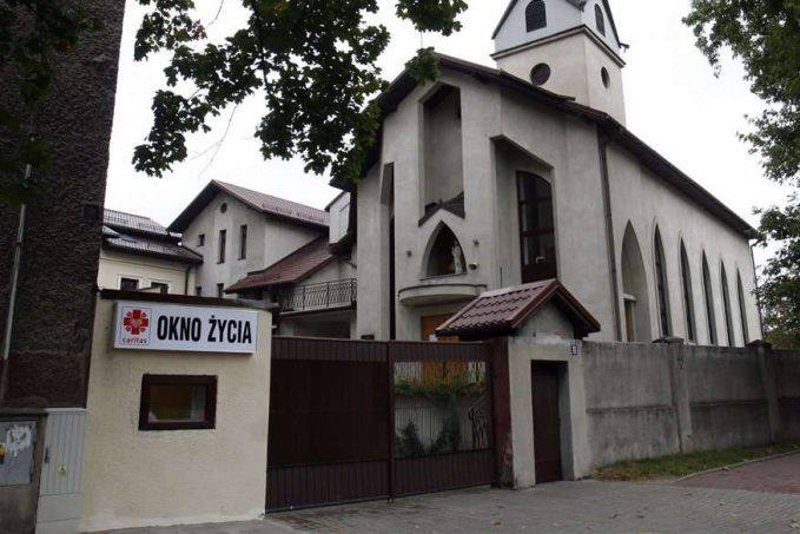 Noworodek w sosnowieckim Oknie Życia.