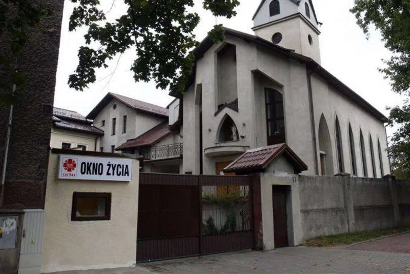 Noworodek w sosnowieckim Oknie Życia.